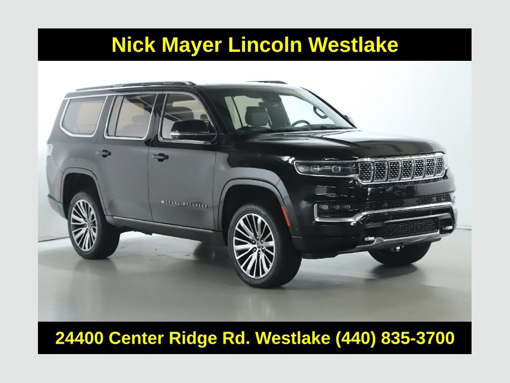 Used 2024 Jeep Grand Wagoneer Series III w/ HD Trailer Tow Package AWD/4WD 360° Tour