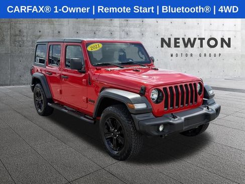 Used 2021 Jeep Wrangler Unlimited Sport AWD/4WD image 1