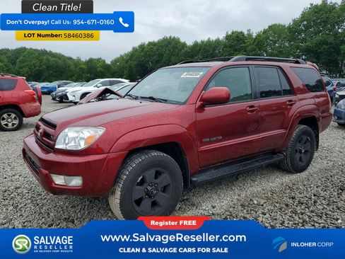 Used 2005 Toyota 4Runner Limited AWD/4WD image 1