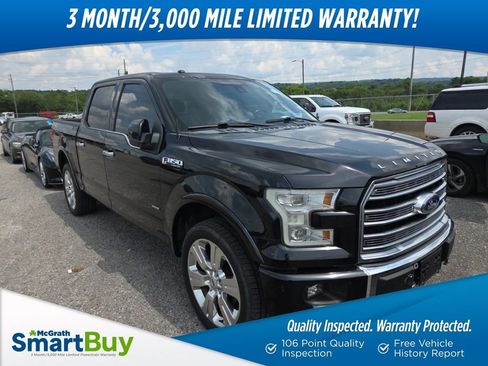 Used 2017 Ford F150 Limited w/ Trailer Tow Package AWD/4WD image 1