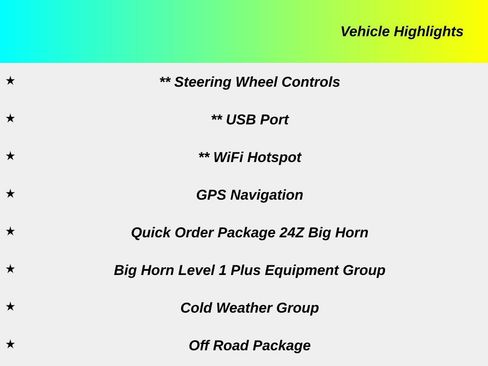 Used 2025 RAM 2500 Big Horn AWD/4WD image 3