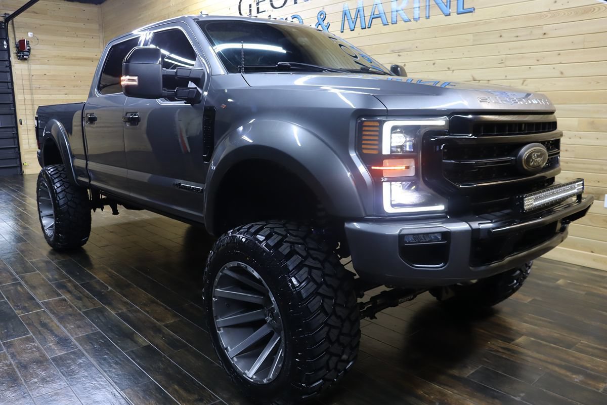 Used 2022 Ford F250 Lariat w/ Black Appearance Package AWD/4WD image 2