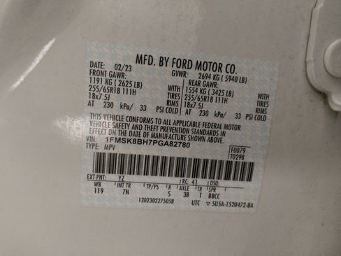 Used 2023 Ford Explorer 4WD image 33