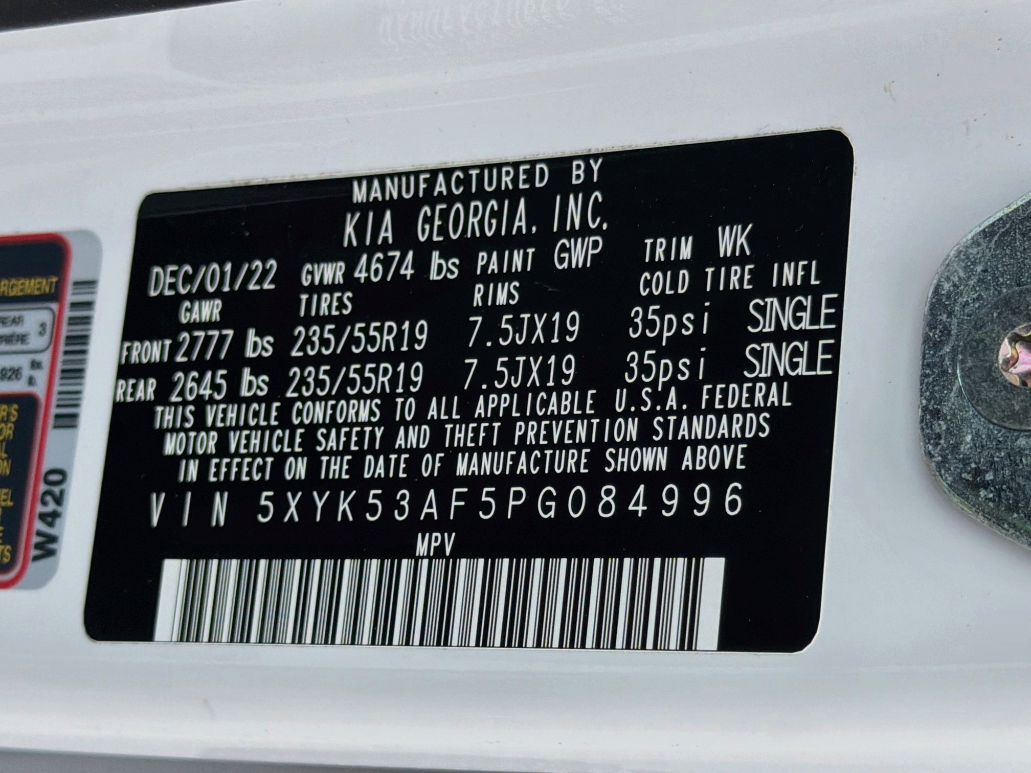 Used 2023 Kia Sportage SX FWD image 44