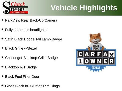 Used 2023 Dodge Challenger R/T w/ Blacktop Package RWD image 16