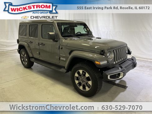 Used 2019 Jeep Wrangler Unlimited Sahara AWD/4WD image 1