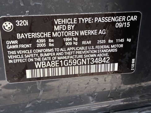 Used 2016 BMW 320i Sedan image 14