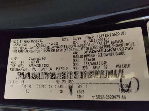Used 2019 Ford Fiesta SE FWD image 33