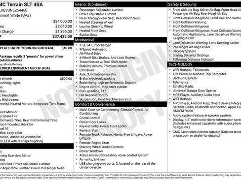 Certified 2022 GMC Terrain SLT AWD/4WD image 25