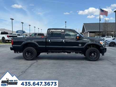 Used 2015 Ford F350 Platinum w/ FX4 Off-Road Package image 7