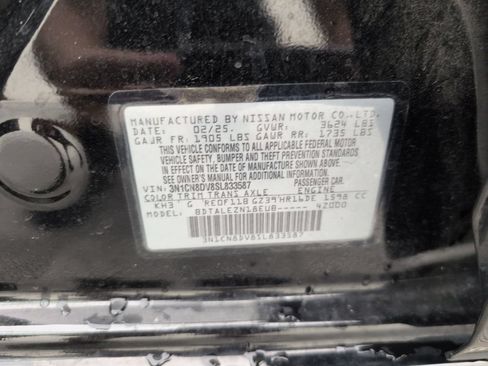 Used 2025 Nissan Versa S FWD image 40