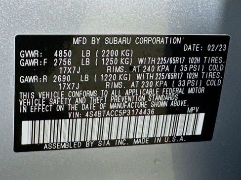 Used 2023 Subaru Outback Premium AWD/4WD image 34