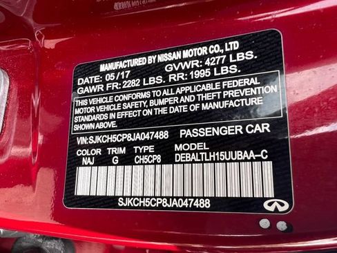 Used 2018 INFINITI QX30 Sport FWD image 33