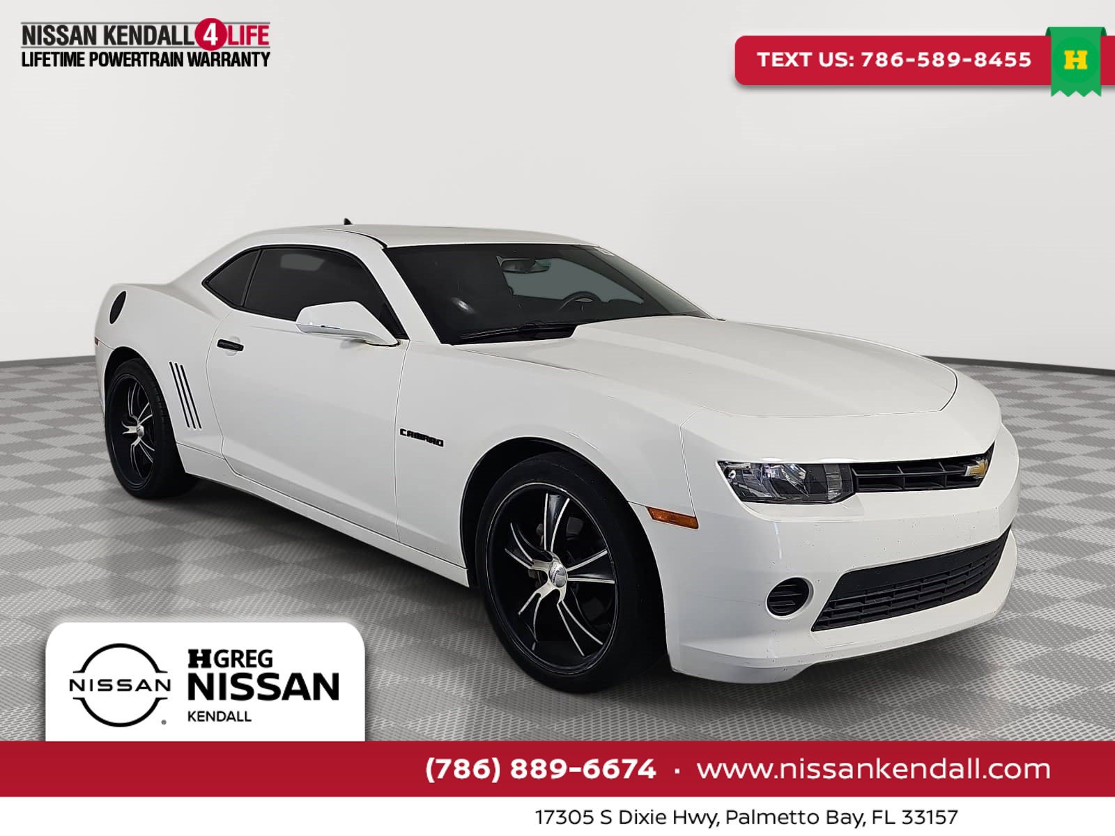 Used 2015 Chevrolet Camaro LS RWD image 1