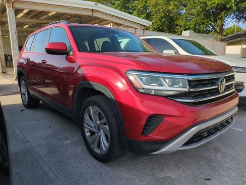 Used 2021 Volkswagen Atlas SE w/ Panoramic Sunroof Package FWD image 1