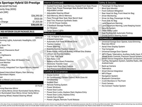 Used 2023 Kia Sportage SX Prestige AWD/4WD image 18