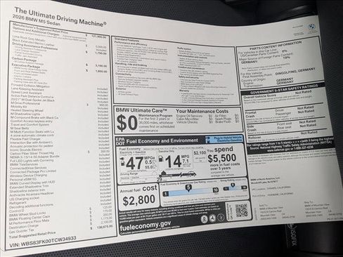 New 2026 BMW M5 image 20