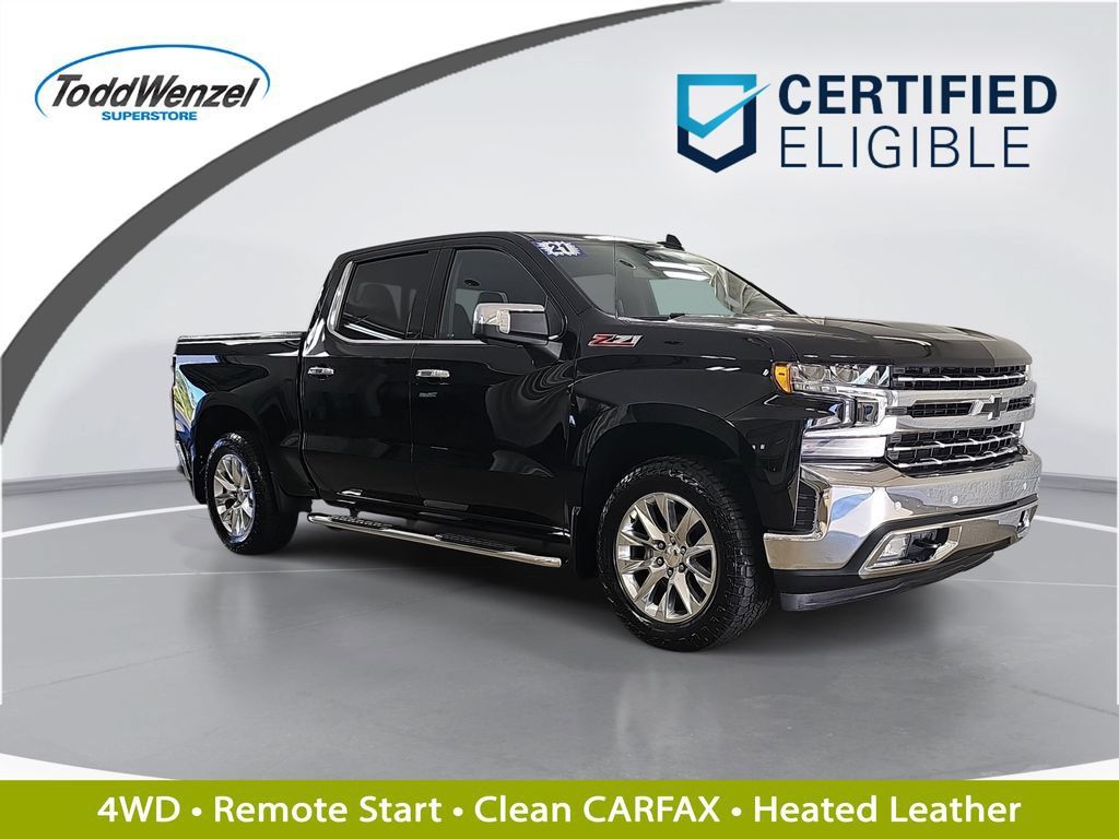 Certified 2021 Chevrolet Silverado 1500 LTZ w/ LTZ Premium Package AWD/4WD image 1