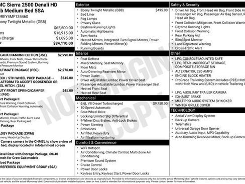 Used 2021 GMC Sierra 2500 Denali w/ Denali Black Diamond Edition image 6