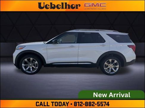 Used 2020 Ford Explorer Platinum w/ Premium Technology Package image 1