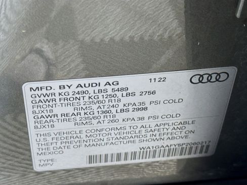 Certified 2023 Audi Q5 2.0T Premium w/ Convenience Package image 31