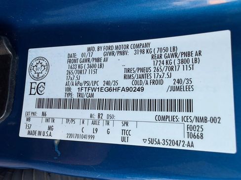 Used 2017 Ford F150 XLT w/ Equipment Group 301A Mid AWD/4WD image 64