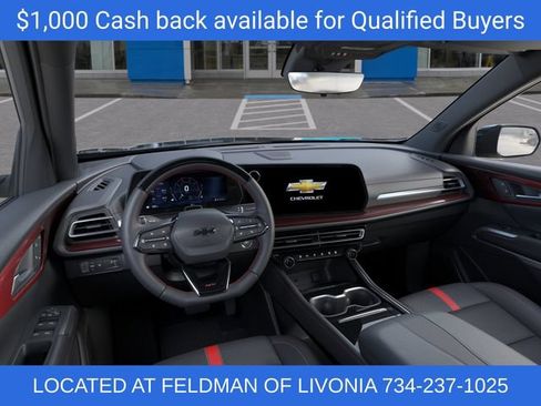 New 2026 Chevrolet Traverse RS w/ LPO, Floor Liner Package FWD image 16