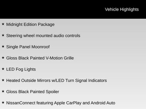 Used 2022 Nissan Altima 2.5 SR w/ Midnight Edition Package image 5