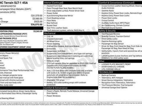 Used 2015 GMC Terrain SLT w/ Chrome Edition image 48