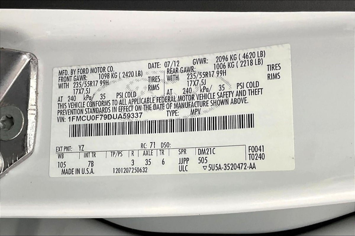 Used 2013 Ford Escape S FWD image 31