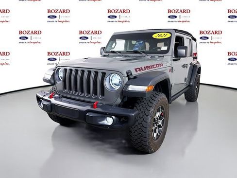 Used 2021 Jeep Wrangler Unlimited Rubicon w/ Steel Bumper Group AWD/4WD image 4