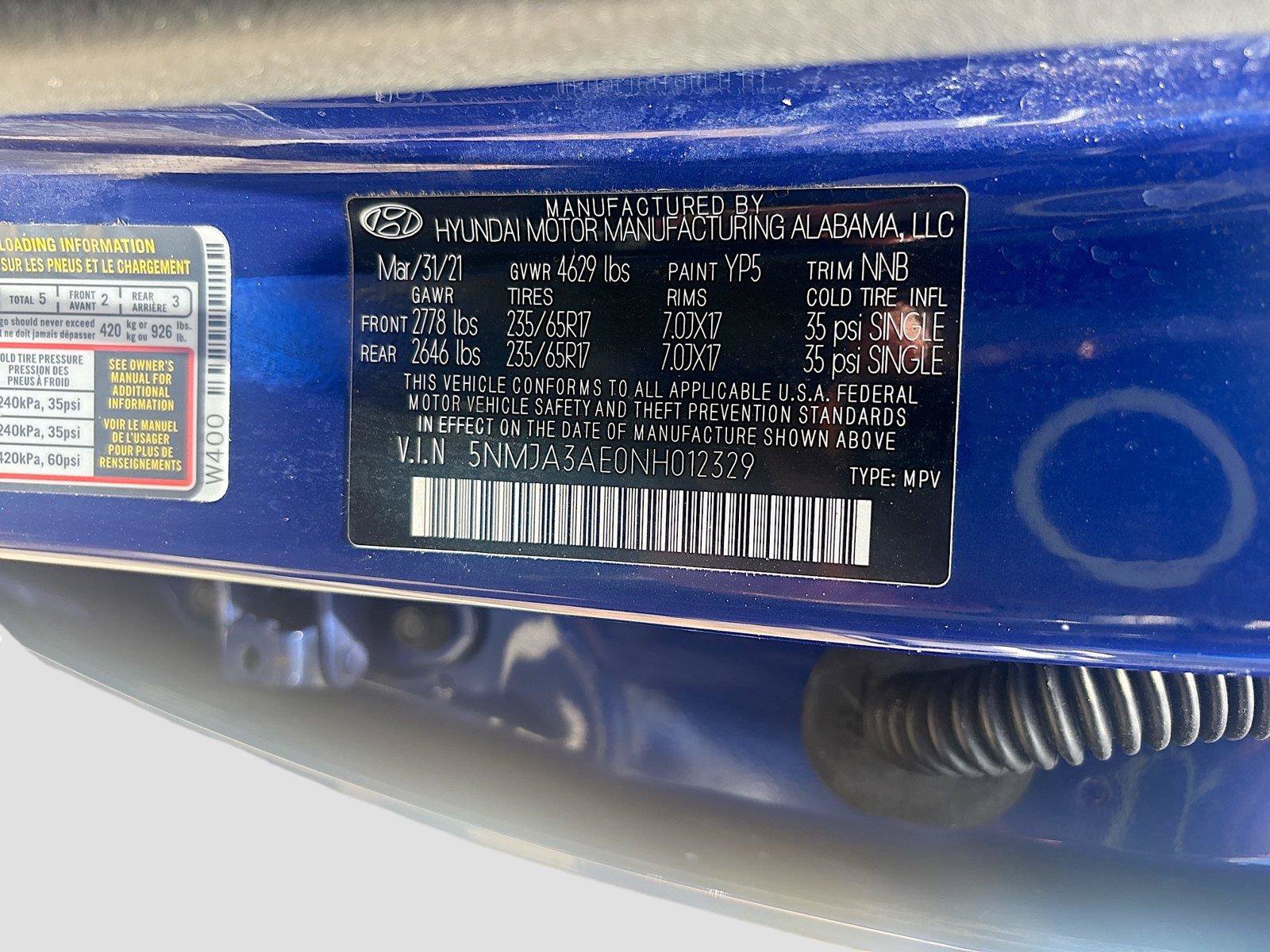 Used 2022 Hyundai Tucson SE FWD image 34