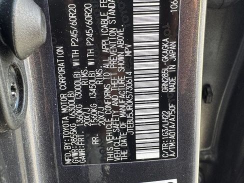 Used 2019 Toyota 4Runner Limited AWD/4WD image 48