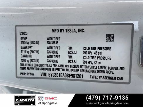 Used 2025 Tesla Model 3 Long Range RWD image 31