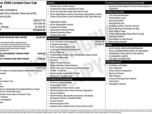 Used 2017 RAM 3500 Laramie Longhorn image 40