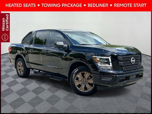 Certified 2024 Nissan Titan SV w/ SV Bronze Edition Package RWD image 1