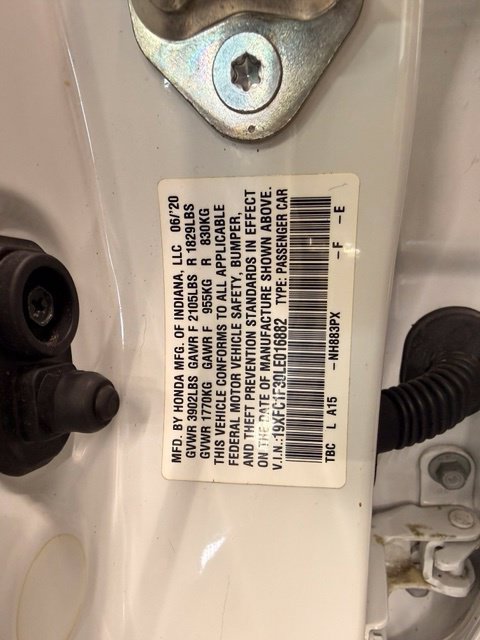 Used 2020 Honda Civic EX image 10
