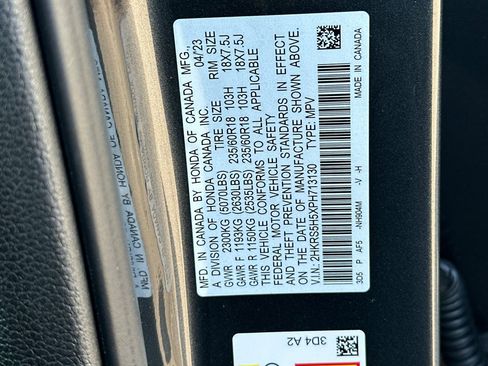 Certified 2023 Honda CR-V Sport image 34