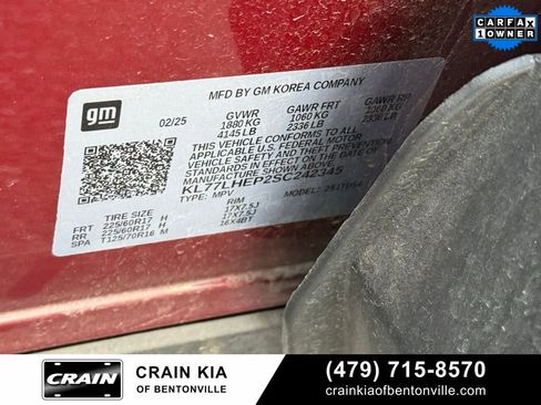 Used 2025 Chevrolet Trax LT w/ LT Convenience Package image 35