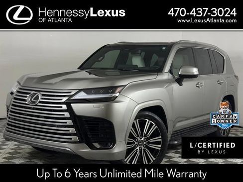 Used 2025 Lexus LX 600 4WD w/ Accessory Package (2T) image 1