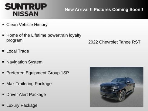 Used 2022 Chevrolet Tahoe RST w/ Luxury Package image 6
