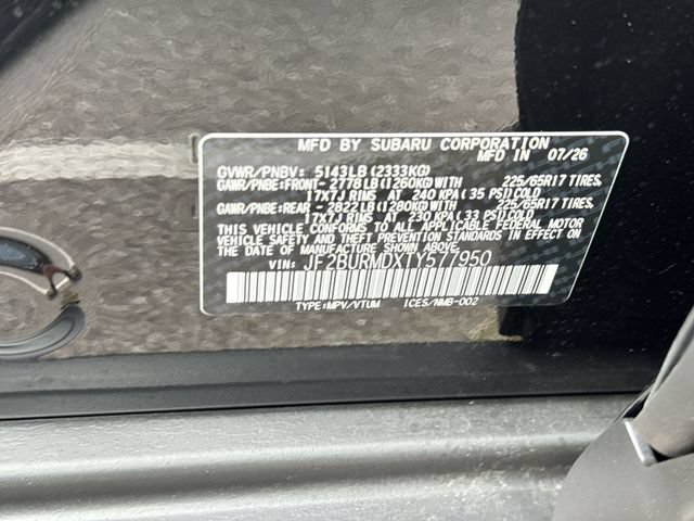 New 2026 Subaru Outback Wilderness AWD/4WD image 28