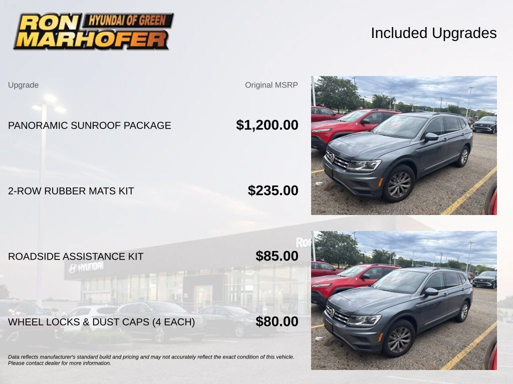 Used 2018 Volkswagen Tiguan SE w/ Panoramic Sunroof Package AWD/4WD image 6