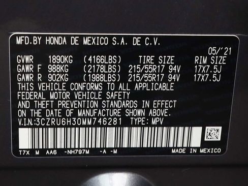Used 2021 Honda HR-V LX image 28