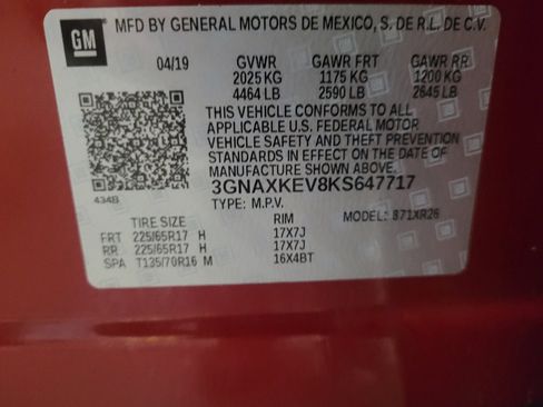Used 2019 Chevrolet Equinox LT FWD image 33