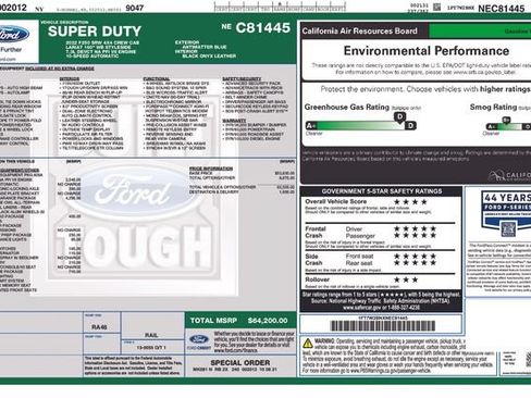Certified 2022 Ford F250 Lariat w/ Black Appearance Package AWD/4WD image 4
