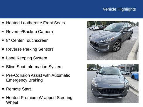Certified 2022 Ford Escape SEL FWD image 4