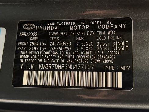 Used 2022 Hyundai Palisade Calligraphy AWD/4WD image 31