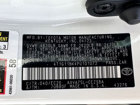 Used 2023 Toyota Camry SE AWD/4WD image 17