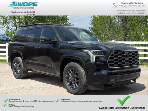 New 2026 Toyota Sequoia Platinum AWD/4WD image 1
